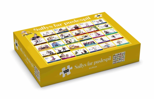 Sallys Vater - Abc-Puzzle, 100 Teile | Thomas Brunstrøm