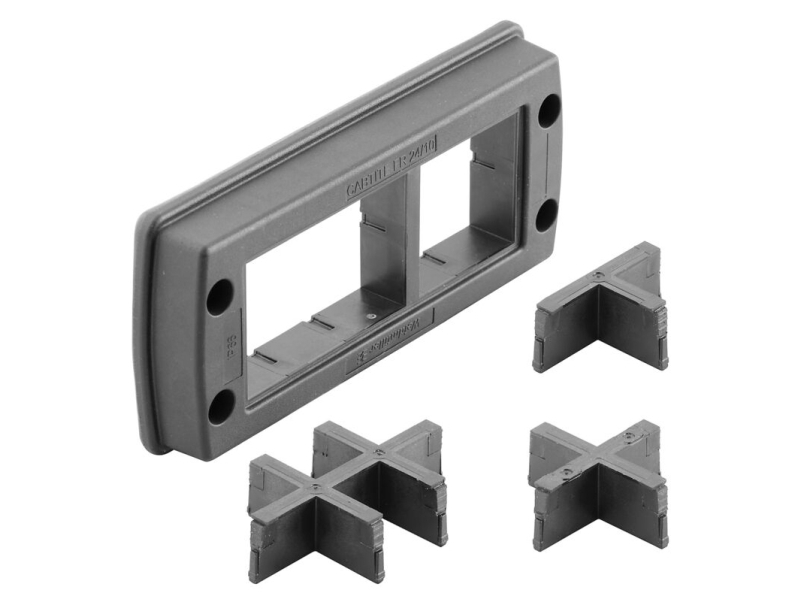 Weidmüller CABTITE FR 24/10 BK SET, Sort, IP66, -40 - 120 °C