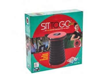 Wedo 212 4202, kova istuin, Pyöreä, Punainen, Polypropeeni (PP), 150 kg