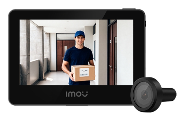 Imou VD1-5M0S, Plast, Svart, SD, 512 GB, CE, 5 MP | Huset - Säkerhet & Larm - Intercom & tillbehör | GameStuff
