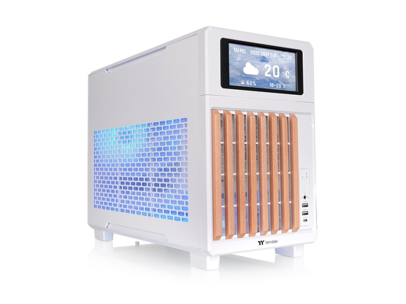 Thermaltake Tr200 Ws, Pc, Weiß, Mini-Itx, Micro Atx, Stahl, Spcc, 17,5 Cm, 36,5 Cm
