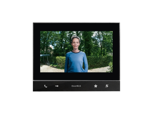Doorbird A1103, 17,8 Cm (7"), Ips, 1024 X 600 Pixel, Kapazitiv, Schwarz, Schnelles Ethernet