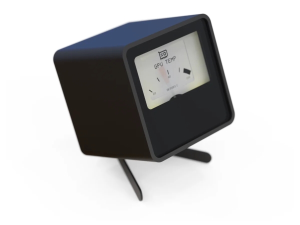 Streacom VU1-Dial - musta (ST-VU1B-DIAL)