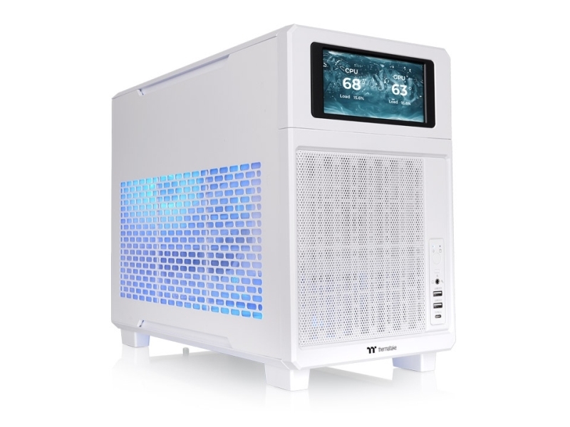 Thermaltake Tr200 Ws, Pc, Weiß, Mini-Itx, Micro Atx, Stahl, Spcc, 17,5 Cm, 36,5 Cm