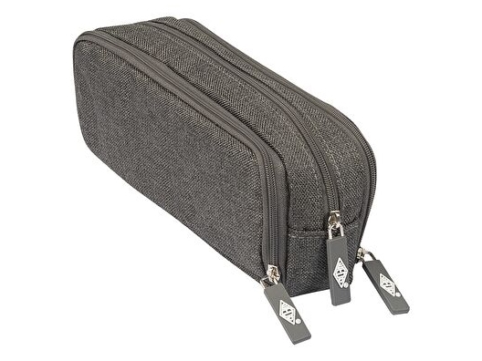 Wedo 24245112, Polyester, Grå, Monokromatisk, Dreng/Pige, Lynlås, Voksen/Barn