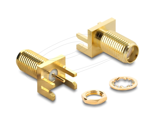 Delock 67412, Sma, Gold