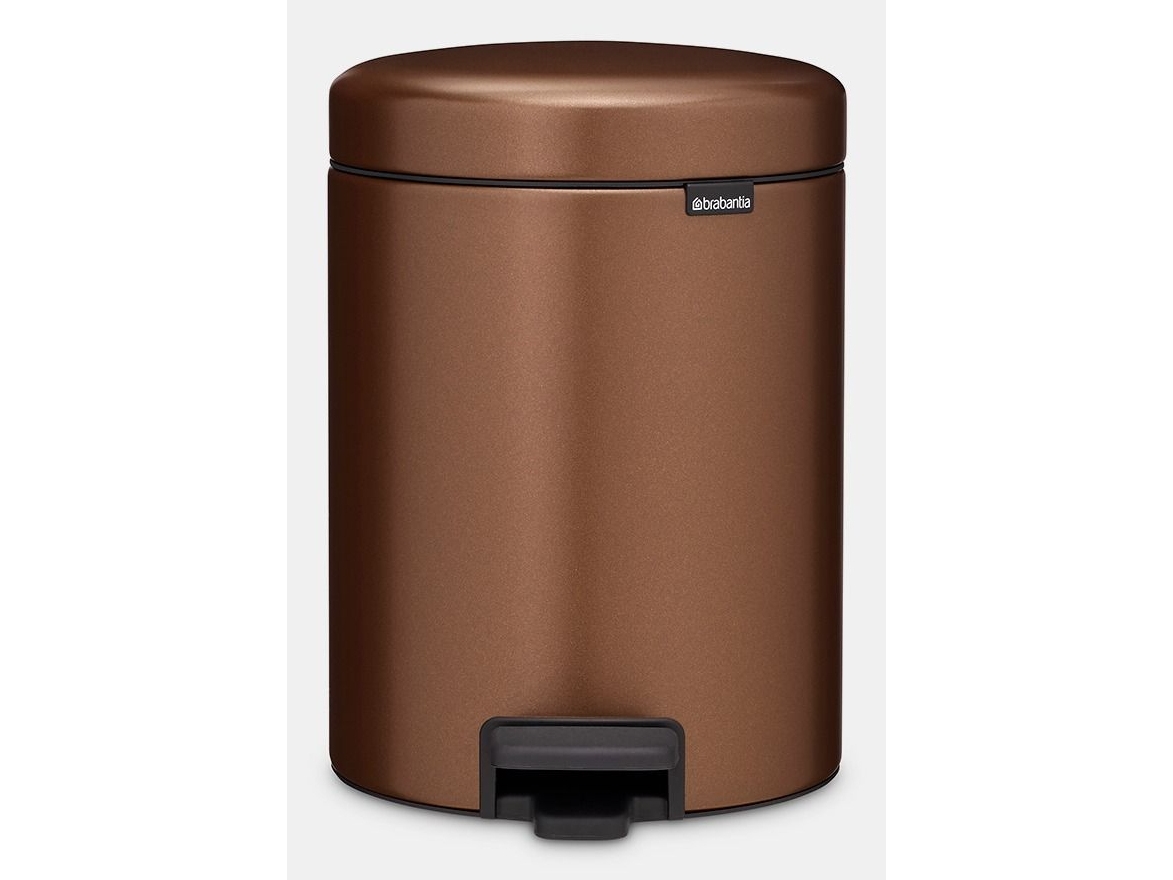 Brabantia NewIcon, 5 L, Rund, Stål, Brun, Belgien, 20,5 cm