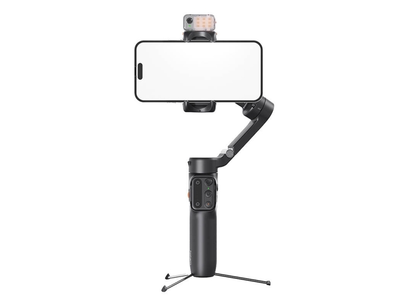 Gimbal Hohem Gimbal Stabilizator Lampa LED Pilot Selfie Stick - Telefon / Hohem iSteady V3 / Czarny