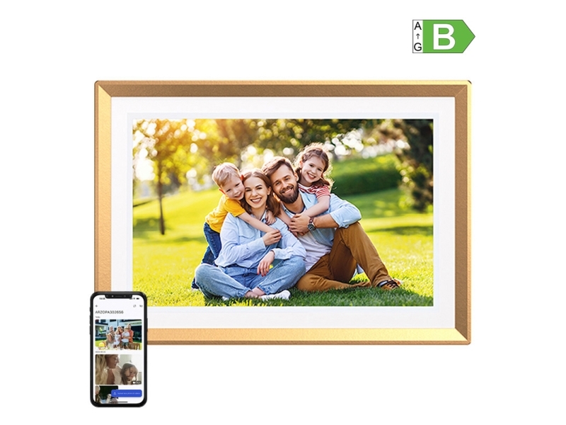 Arzopa D10 digital fotoramme (guld) 10,1