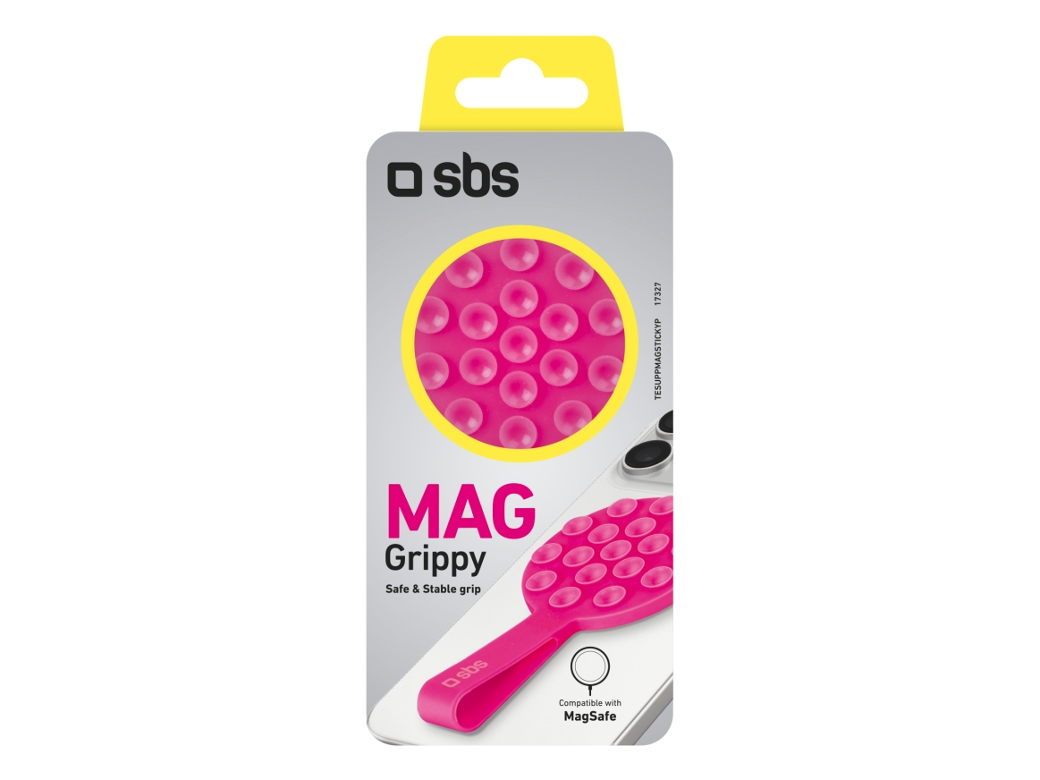 Sbs Tesuppmagstickyp, Griff, Rosa, Silikon, Universal, 30 G, 50 Mm