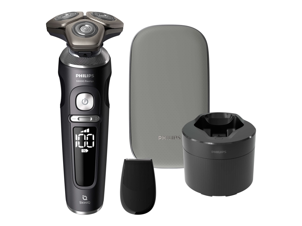 Philips Shaver S9000 Prestige SP9840/32 rakapparat/trimare (grå)