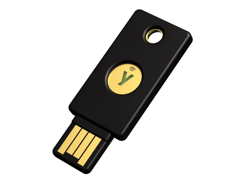 Yubico 5060408465295, Windows, Macos, Chromeos, Linux, Schwarz, Usb-A, Fido Universal 2Nd Factor (U2f), Fido2, Ip68, Fido L2, Schweden, Vereinigte St