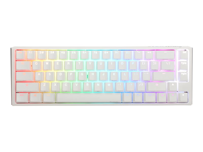 Ducky One 3 Classic Pure White Sf Tastatur Gaming Usb Deutsch Weiß