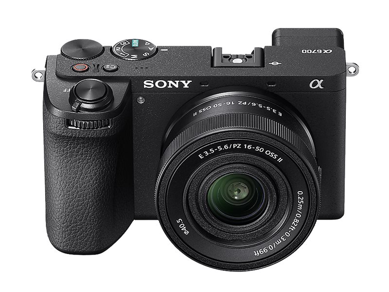 Sony a6700 ILCE-6700 - Digitalkamera - spegellöst - 26.0 MP - APS-C - 4 K / 119.88 fps 16-50 mm lins - Wi-Fi, Bluetooth - svart | Digitala kameror - Spegellös systemkamera | GameStuff