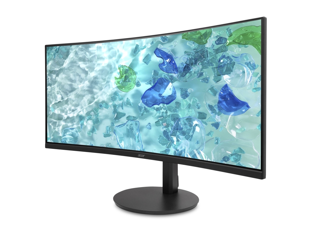 Acer Vero Cb342cur J0bmiiphzx - Cb2 Series - Lcd-Skærm - Kurvet - 34" - 3440 X 1440 Uwqhd - 350 Cd/M² - Hdr10 - 1 Ms - 2Xhdmi, Displayport - Højtaler