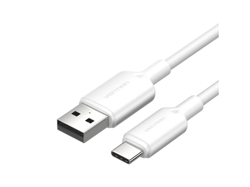 Usb-Kabel Vention Usb-A Auf Usb-C 1 M Weiß (Ctqwf)