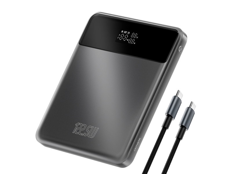 4Smarts Slim, 20000 Mah, Lithium Polymer (Lipo), Adaptive Fast Charging, Quick Charge 3.0, 20 V, Grau