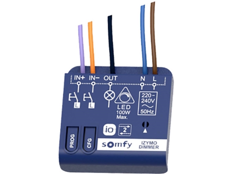 Somfy Somfy Izymo Io Mikroempfänger Mit Led-Dimmfunktion
