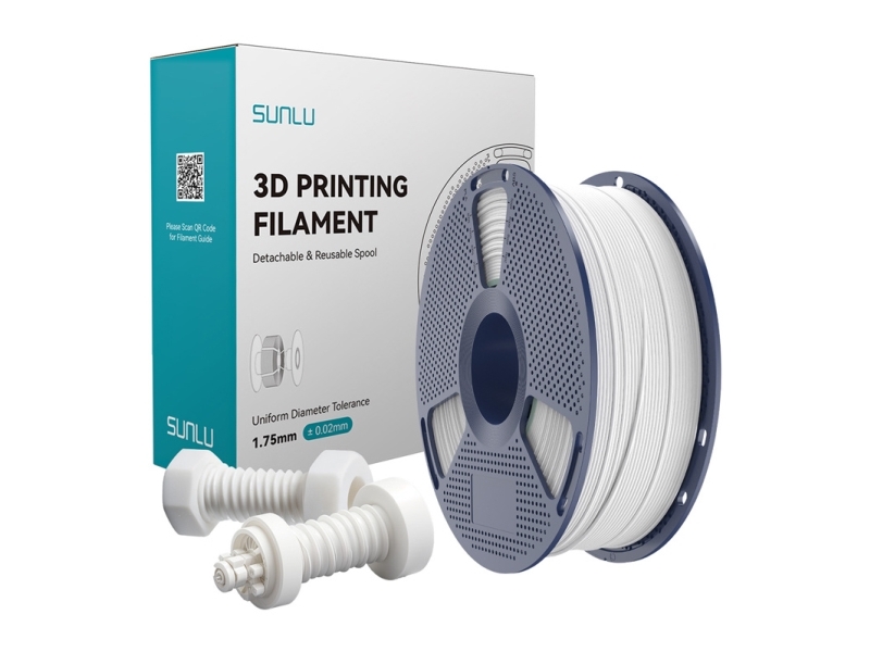 Sunlu High-Speed Abs Filament (Hvid)