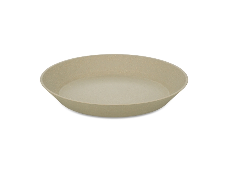 koziol Connect, Middagstallerken, Rund, Beige, 24 cm, 33 mm, 4 stk