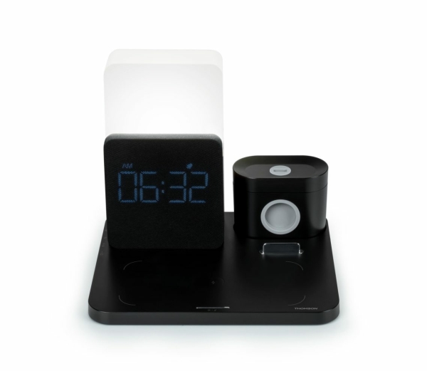 Thomson Thomson Charging Station 3In1 Wecker Nachtlicht