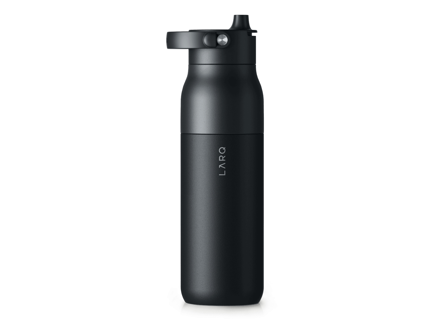 LARQ PureVis 2, 680 ml, Dagligt forbrug, Fitness, Vandring, Sport, Sort, Rustfrit stål, Voksen, Mand/kvinde