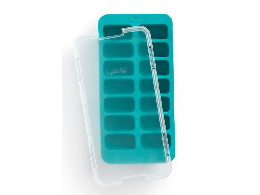 Lékué 882401, 14 styck, Rektangulär, Islåda, Turkos, Solid Bleached Sulfate (SBS), -40 - 60 ° C | Köksutrustning - Hushålls tillbehör | GameStuff