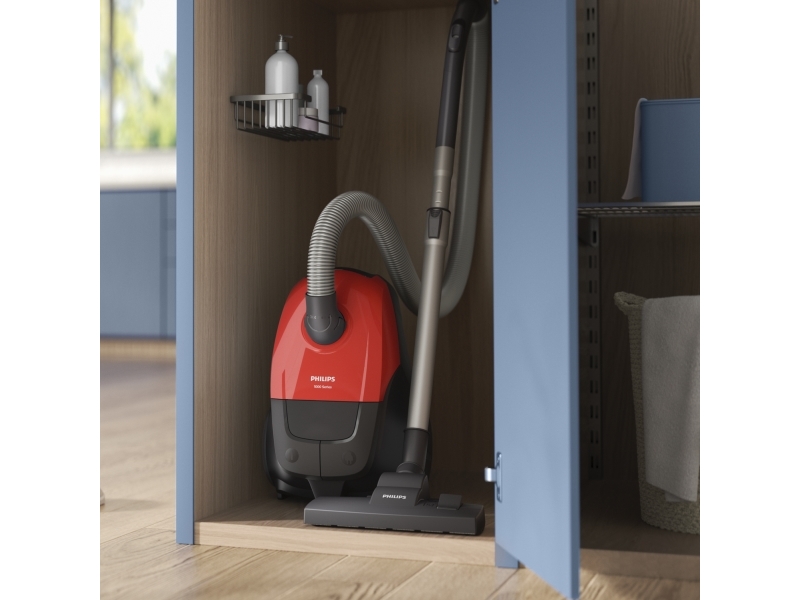 Philips 1000 Series Xd1111/10, 800 W, Beholder Vakuum, Dry, Støvpose, 3 L, Hepa