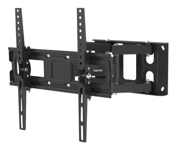 Hama Tv-Wandhalterung, 190,5 Cm (75"), 100 X 100 Mm, 400 X 400 Mm, -15 - 15°, 6°, Schwarz