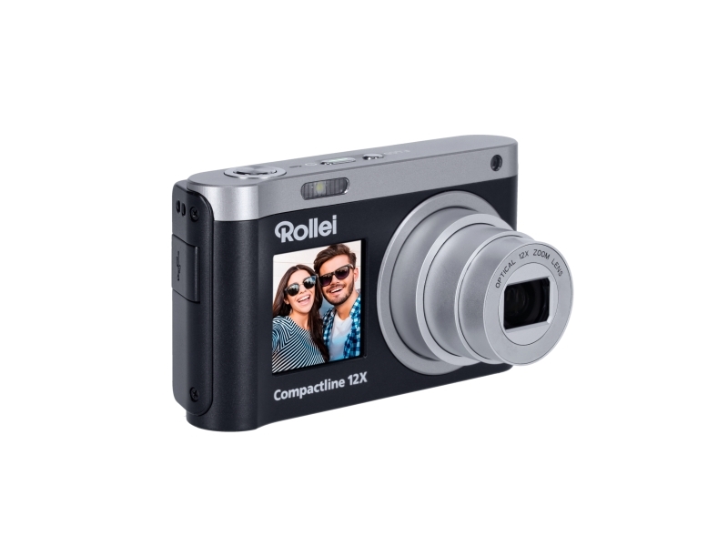 Rollei Compactline 12102, 64 Mp, 9200 X 6900 Pixel, Cmos, 12X, 4K Ultra Hd, Sort