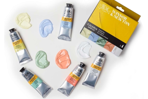 Galeria Acryl-Farbsortiment 5X60 Ml, Pastell