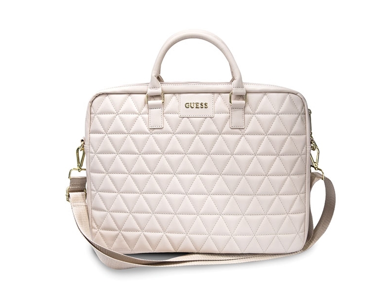Guess Torba GUCB15QLPK 16 rózowa/pink Quilted