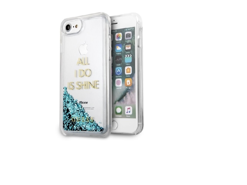 Guess Guhcp7gluqbl, Cover, Apple, Iphone 7, 11,9 Cm (4.7"), Blå, Guld