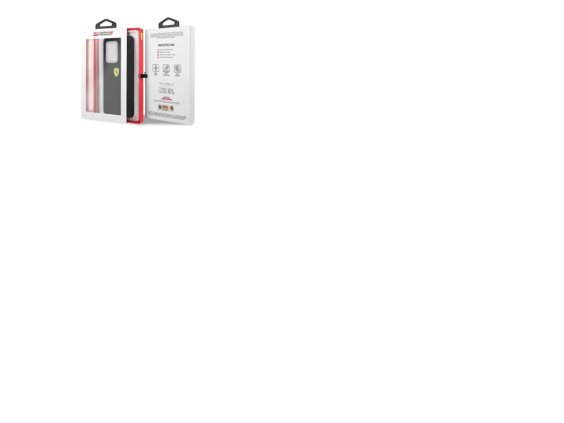 Ferrari Hardcase Fessihcs69bk S20 Ultra G988 Sort/Sort Silikone