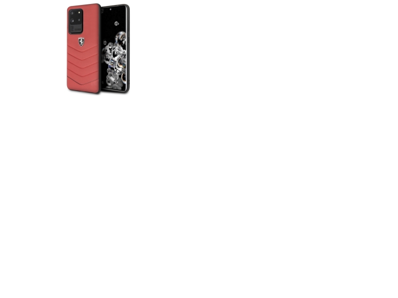 Ferrari Hardcase Fehquhcs69re S20 Ultra G988 Rød/Rød Heritage
