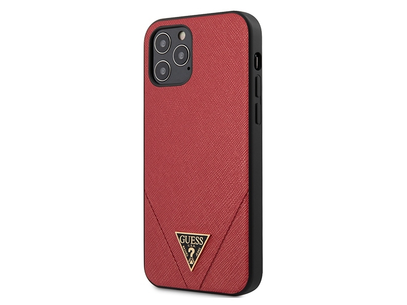 Guess Guhcp12lvsatmlre Iphone 12 Pro Max 6.7" Rot/Rot Hardcase Saffiano