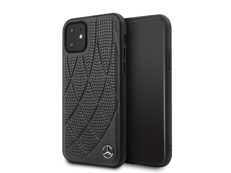Hurtel Mercedes Bow Line Cover Til Iphone 12 Mini - Sort