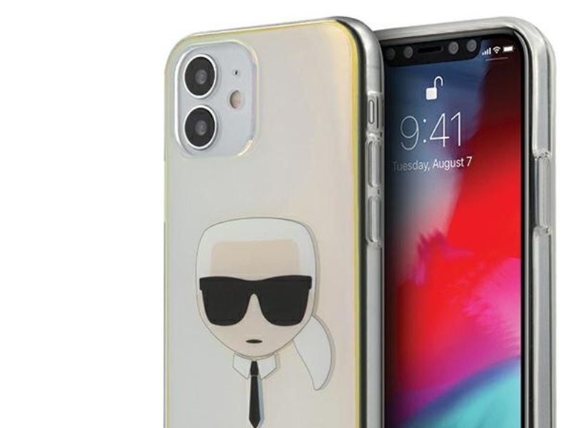 Karl Lagerfeld Schillerndes Karl’S Head Case Für Iphone 12 Mini