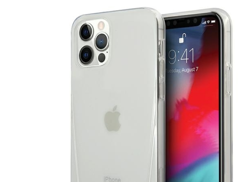 Mercedes Transparent Line Cover Til Iphone 12 / Iphone 12 Pro - Transparent