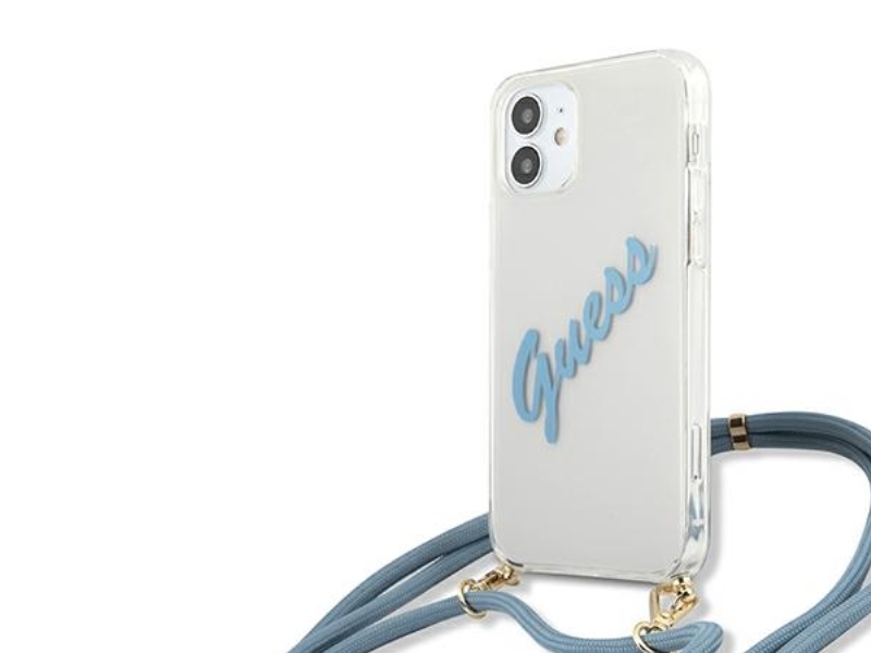 Guess Guhcp12scrtvsbl Hardcase Iphone 12 Mini 5.4" - Blau/Blau Script Vintage