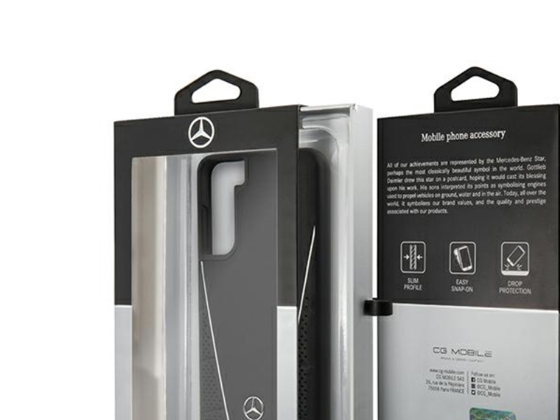 Mercedes Dynamic Line Case Für Samsung Galaxy S21 - Schwarz