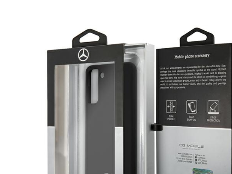 Mercedes Silikon-Case Für Samsung Galaxy S21 - Schwarz