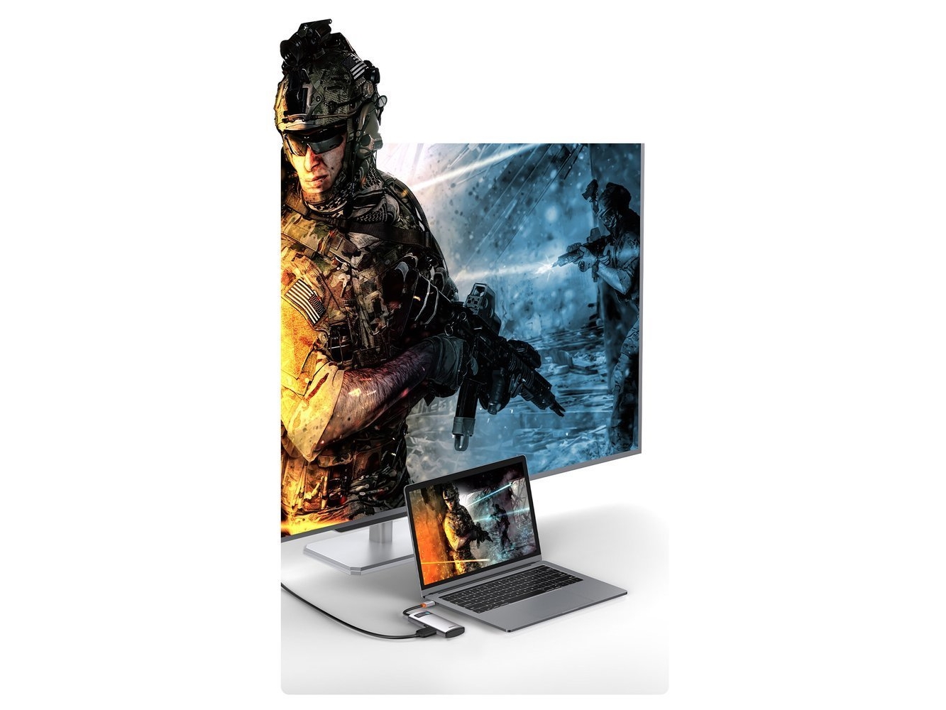 Baseus Metal Gleam Series 4-in-1 USB-C Hub, Universaali, USB, USB Type-C, Hopea