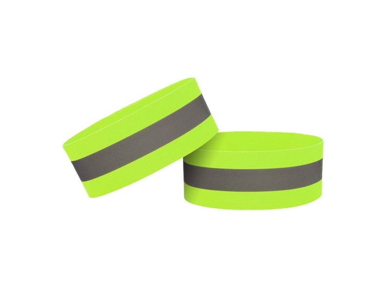 Reflexband till cykelram för löpning med kardborre 4 cm gul | Sport & Träning - Sportutrustning - Lopp | GameStuff