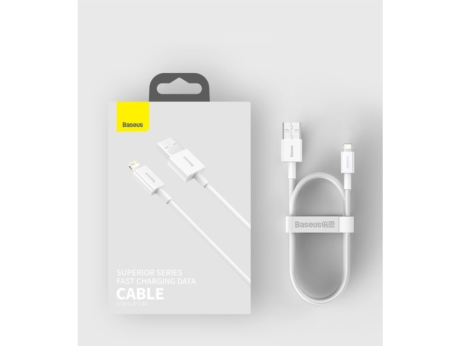Baseus CALYS-C01, 2 m, Lightning, USB A, Hanstik, Hanstik, Sort