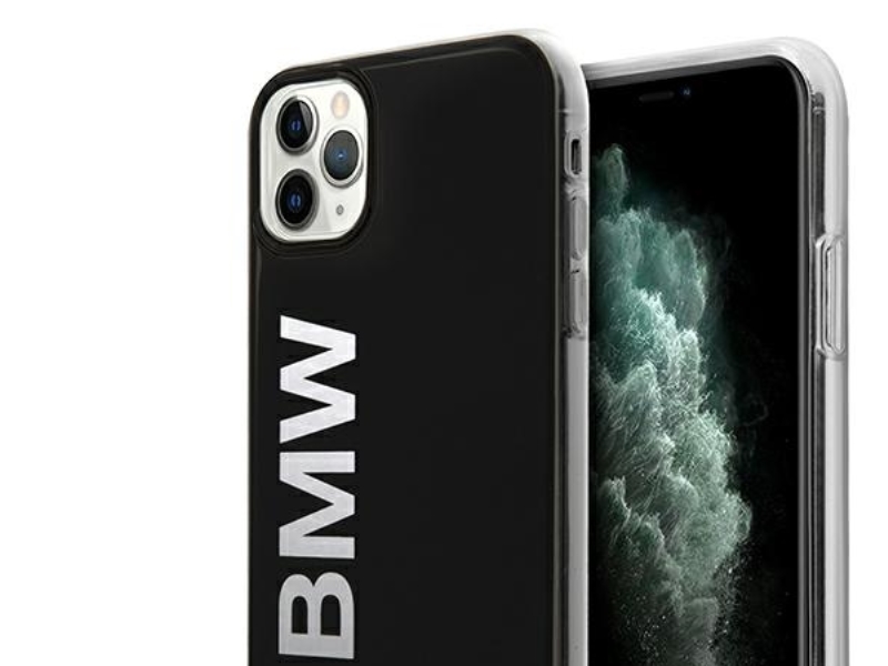 Bmw Signature Printed Logo Cover Til Iphone 11 Pro Max - Sort