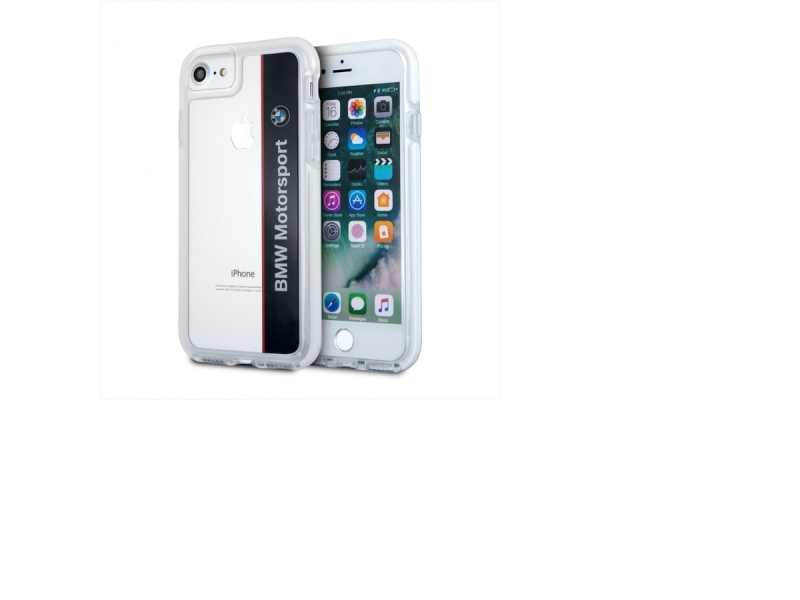 Bmw Cover Til Iphone 7 / 8 / Se 2020 / Se 2022 - Gennemsigtig Sort