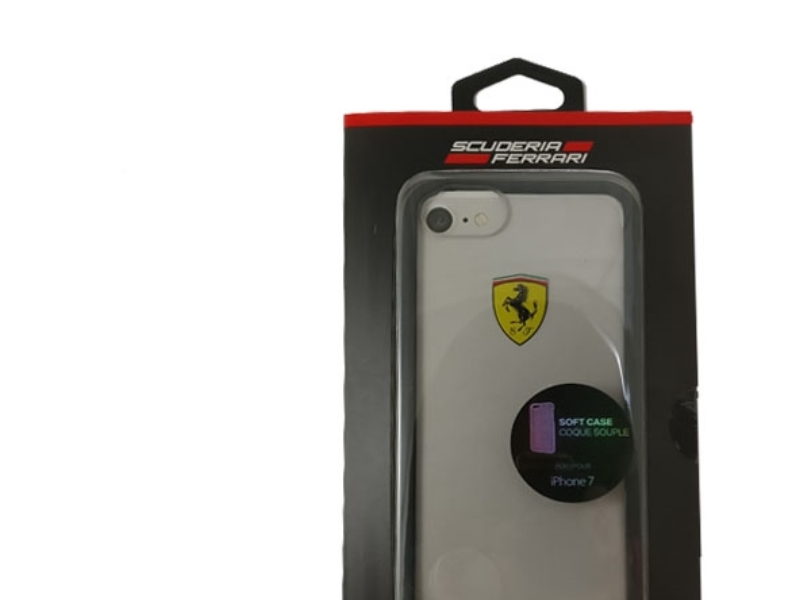 Ferrari Schutzhülle Fehcrfp7bk Bis Iphone 7/8/Se 2020/Se 2022 - Transparent/Sortiert