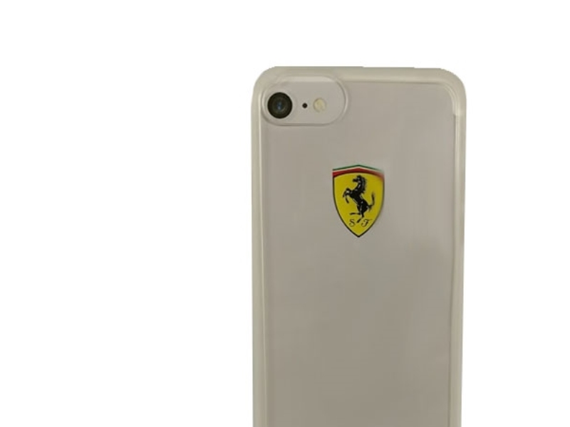 Ferrari Hardcase Fehcrfp7tr1 Für Iphone 7/8/Se 2020/Se 2022 Transparent