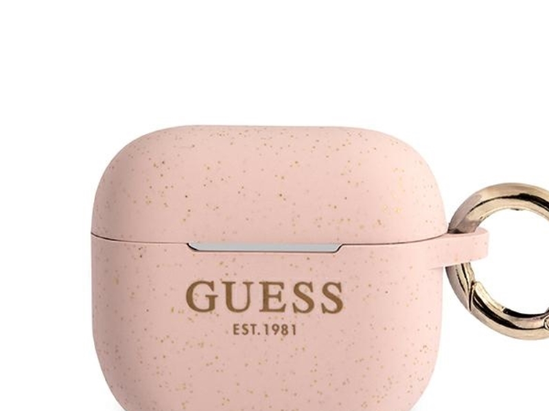 Guess GUA3SGGEP-skal till AirPods 3 - rosa/rosa silikon glitter | TV, Ljud & Bild - Bärbart ljud & Bild - MP3 spelare | GameStuff